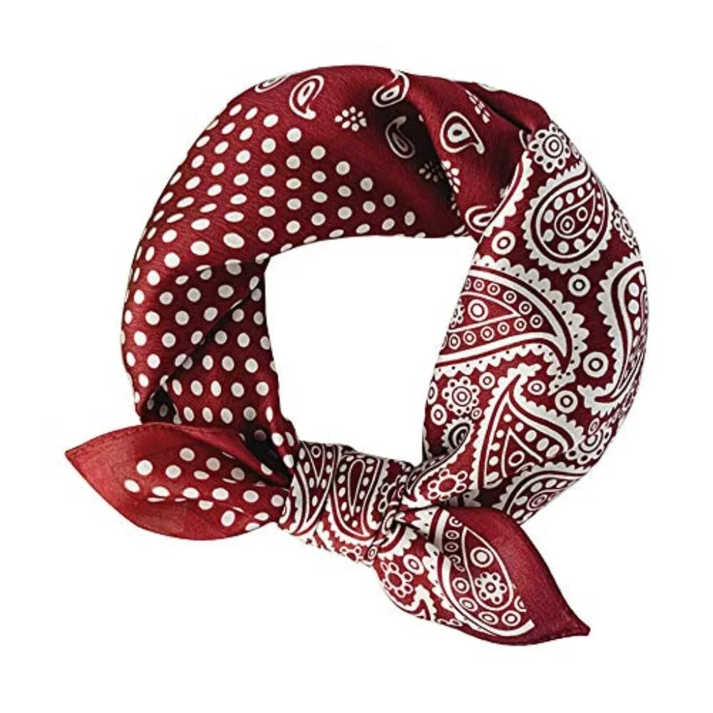 Mulberry Silk‎ Scarfs Women Small Square Scarf
